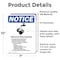 Signmission Safety Culture Sign, 7 in Width, Vinyl Decal, Rectangle OS-2PACK-NS-D-710-V-11955 - alternate 4